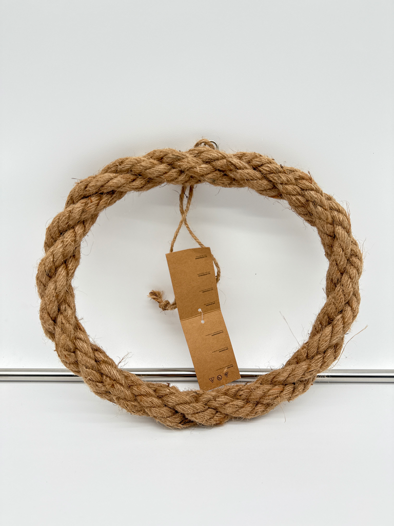 Jute Krans – Natuurlijke Decoratie Ø26 cm