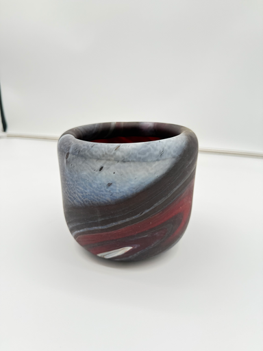 Dekocandle Mondgeblazen Melkglas Vaas – Uniek Handwerk