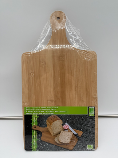 Bamboe Snijplank met Handvat – Duurzaam & Stijlvol
