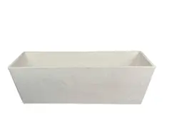 [9807534] ECO POT RH 65X20X17H WH STONE