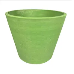 [9807651] POT RECYCL.PLAST.D26X21H GREEN